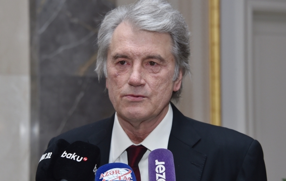 Viktor Yuşşenko: Forumun gündəliyindəki məsələlər çox aktualdır VİDEO