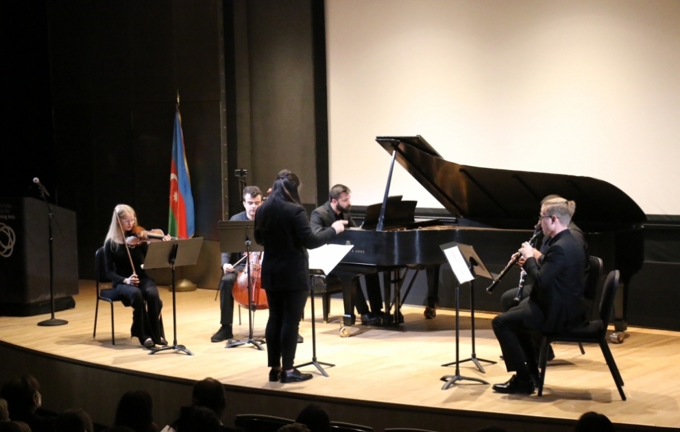 Nyu-Yorkda Üzeyir Hacıbəyli adına Beynəlxalq Bəstəkarlar Müsabiqəsinin təntənəli yekun konserti keçirilib VİDEO