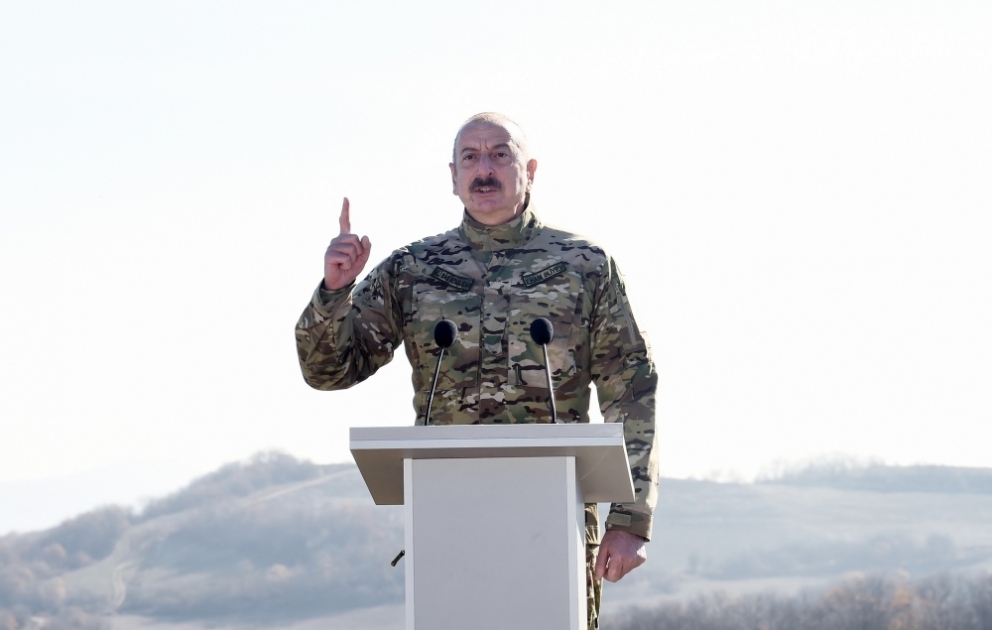 Prezident İlham Əliyev: Biz Qarabağ həqiqətlərini, işğalla bağlı erməni vəhşiliyini dünya ictimaiyyətinə çatdıra bildik VİDEO