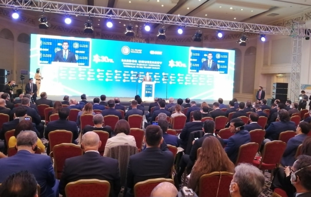 İstanbulda “Türkiyə-Türk Dövlətləri: İqtisadiyyat və Ticarət Konfransı” başlayıb VİDEO