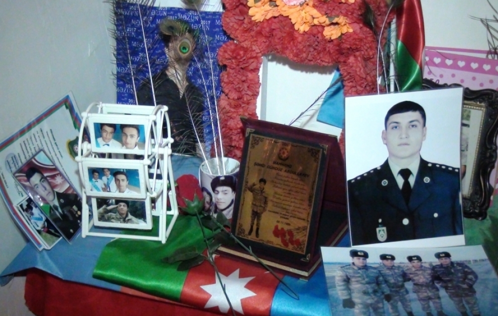 Murovdağ yüksəkliyi uğrunda döyüşlərdə şəhidlik məqamına yüksələn cəsur əsgər VİDEO