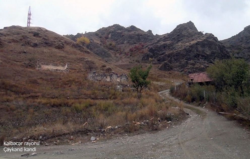 Azerbaijan’s Defense Ministry releases video footage of Chaykand village, Kalbajar district VIDEO