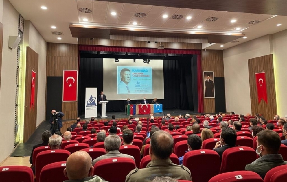 Ankarada Qarabağ Zəfərinin ildönümünə həsr edilmiş konfrans təşkil olunub VİDEO