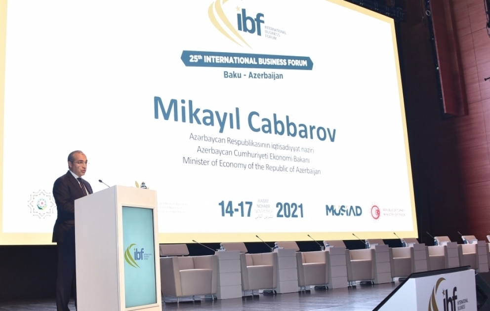 В Баку проходит 25-й Международный бизнес-форум ВИДЕО