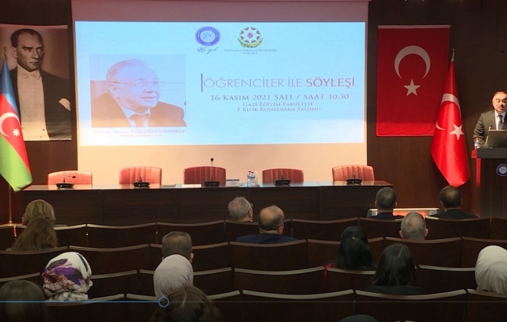 Türkiyənin Qazi Universitetində “Atropatena-Adorbaygan adlı dövlətin doğuşu” kitabı təqdim olunub VİDEO