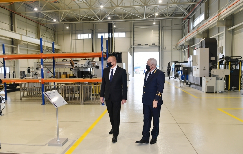 Президент Ильхам Алиев принял участие в открытии нового локомотивного депо Баладжары ВИДЕО
