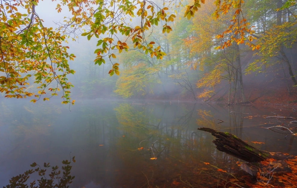 Garanohur-See im Herbst- märchenhafte Landschaft FOTOS VIDEO