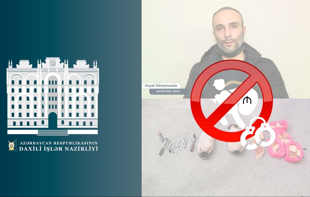 Yasamal rayonunda avtomobillərin katalizatorlarını oğurlayan şəxs yaxalanıb VİDEO