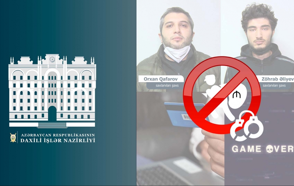 Kartdan oğurladıqları 27 min dolları ödənişli virtual oyunlara xərcləyən “gamer”lər müəyyənləşiblər VİDEO