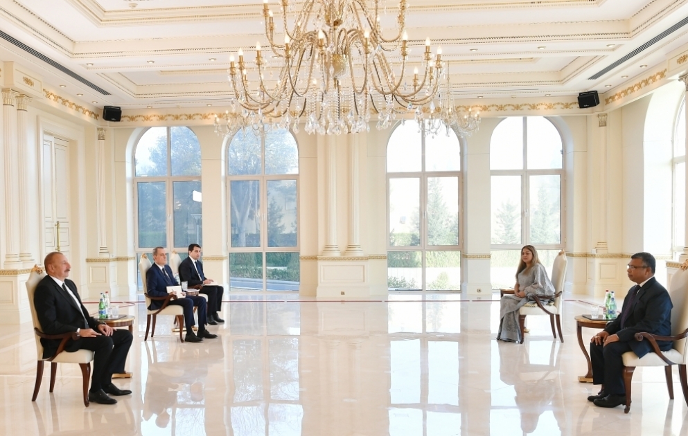 President Ilham Aliyev received credentials of incoming Bangladeshi ambassador VIDEO