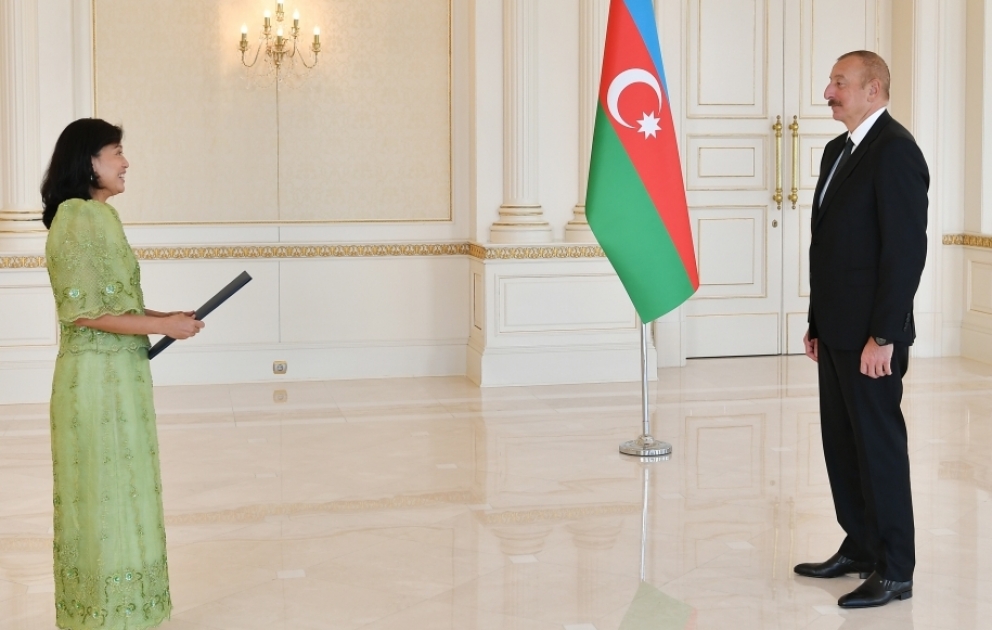 President Ilham Aliyev received credentials of incoming Philippine ambassador VIDEO