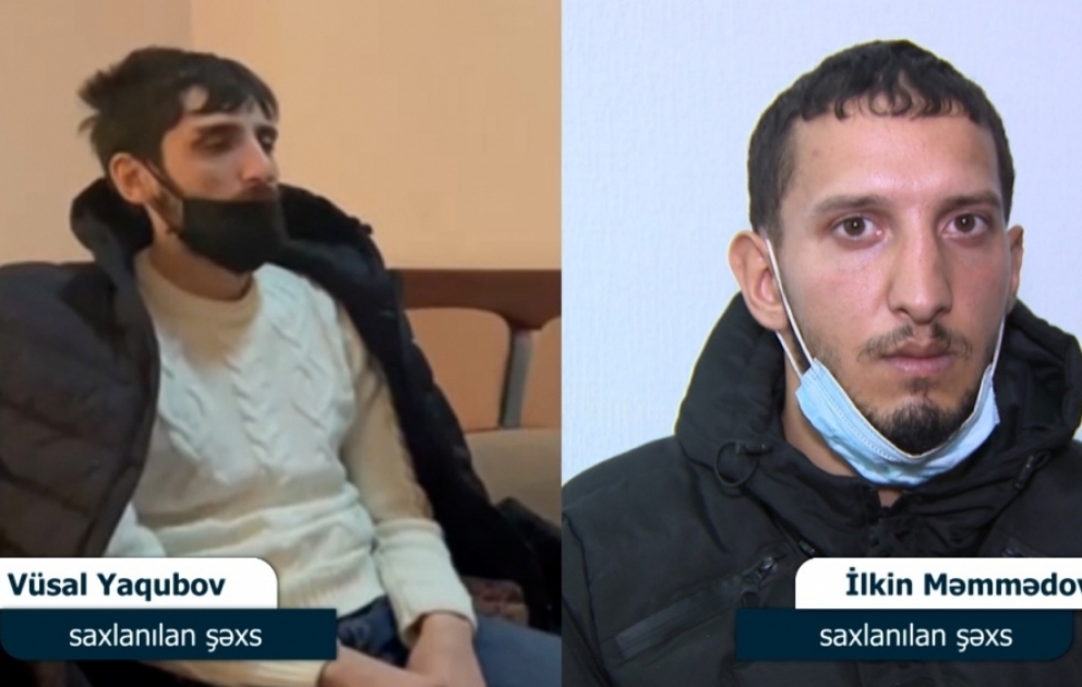 Sosial şəbəkələrdə narkotik maddələrin satışını həyata keçirən və məktəbliyə qarşı quldurluq edən şəxslər tutulublar VİDEO