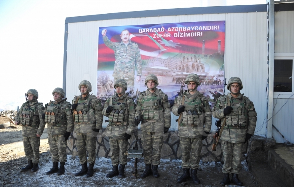 Азербайджанский солдат гордо служит на освобожденных землях -  корреспондент АЗЕРТАДЖ передает из Кяльбаджара ФОТО ВИДЕО
