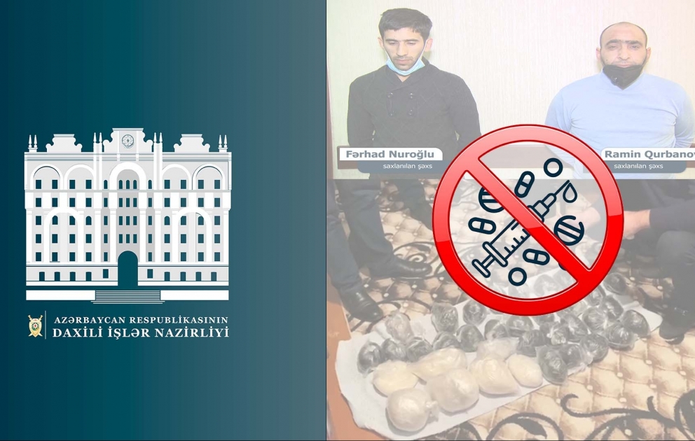 Narkokuryerliyə cəlb olunan iki nəfər tutulub, onlardan 31 kiloqramdan çox narkotik vasitə aşkarlanaraq götürülüb VİDEO