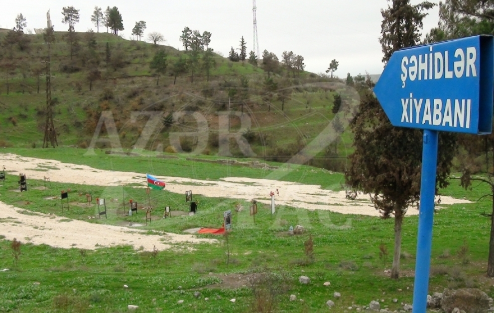 Torpaq uğrunda ölən varsa, Vətəndir - Zəngilanın Şəhidlər xiyabanı FOTO VİDEO