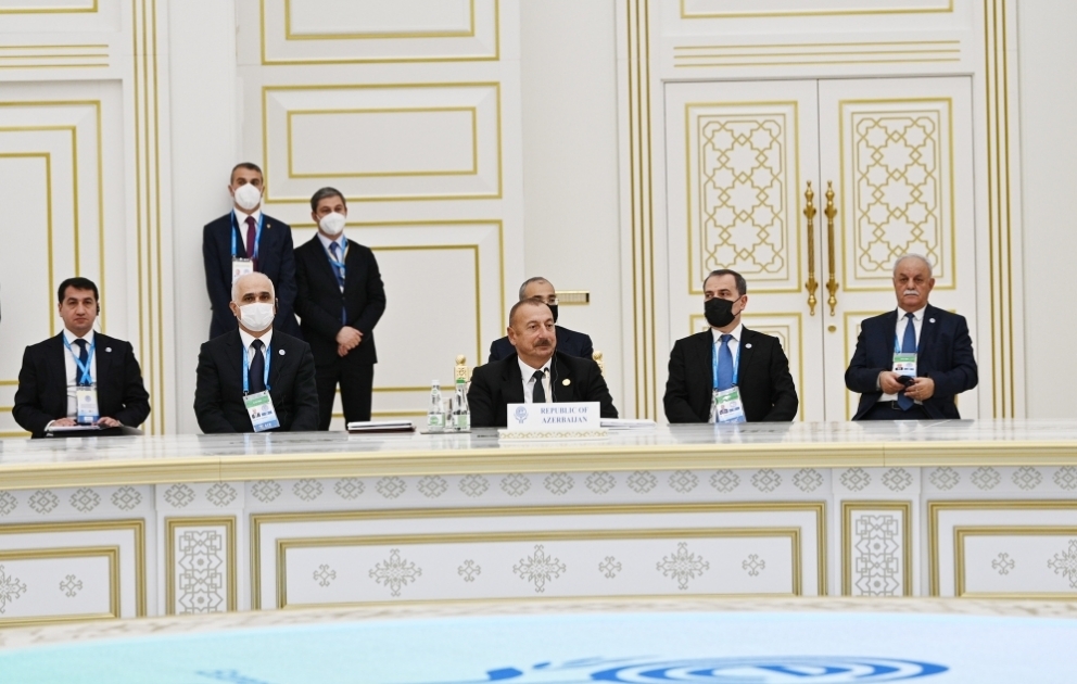 Prezident: Bütün müsəlmanlara qarşı təhqir və nifrət zəminində Ermənistan bizim məscidləri dağıdıb və təhqir edib VİDEO