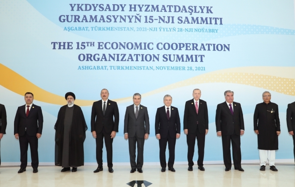 Aşqabadda İqtisadi Əməkdaşlıq Təşkilatının XV Zirvə Toplantısı keçirilib Azərbaycan Prezidenti İlham Əliyev toplantıda iştirak edib YENİLƏNİB-4 VİDEO