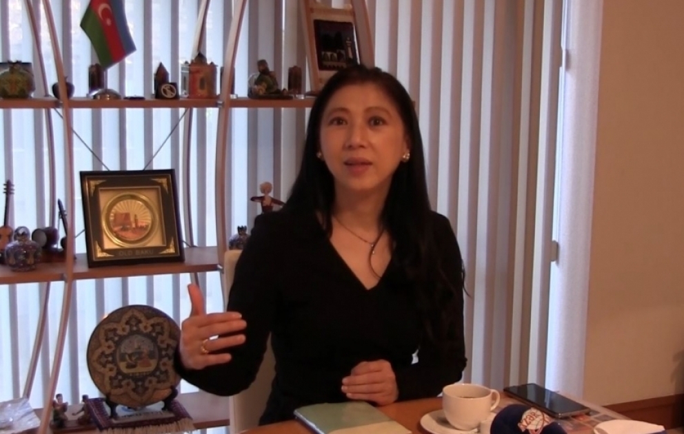 Kyoko Yamamoto: “YAŞAT” Fonduna göndərdiyim yardımla Azərbaycanın haqq işinə dəstəyimi verməyə çalışdımVİDEO