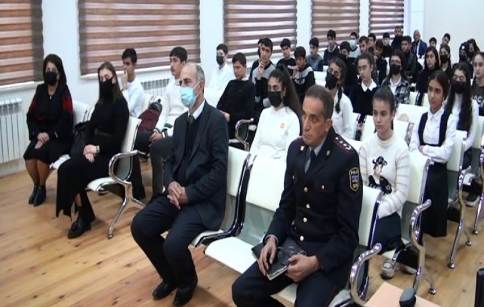 Kürdəmirdə “Narkomaniya ümumbəşəri bəladır” mövzusunda tədbir keçirilib VİDEO