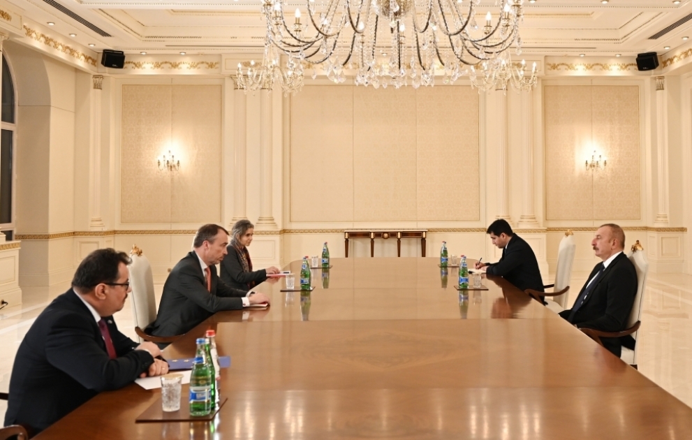 President Ilham Aliyev received EU Special Representative for South Caucasus VIDEO