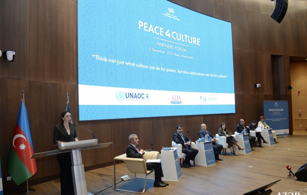 Partnerforum der globalen Kampagne “Frieden für Kultur“ in Baku seine Arbeit begonnen VIDEO
