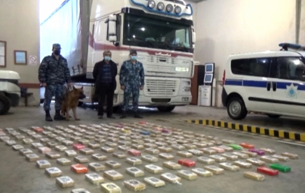 Gömrükçülər 137 kiloqramdan artıq narkotik vasitə - heroin aşkarlayıb VİDEO