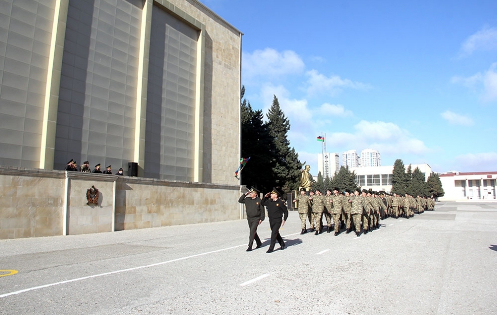 “Ehtiyat zabit hazırlığı kursu”nun buraxılış mərasimi keçirilib VİDEO