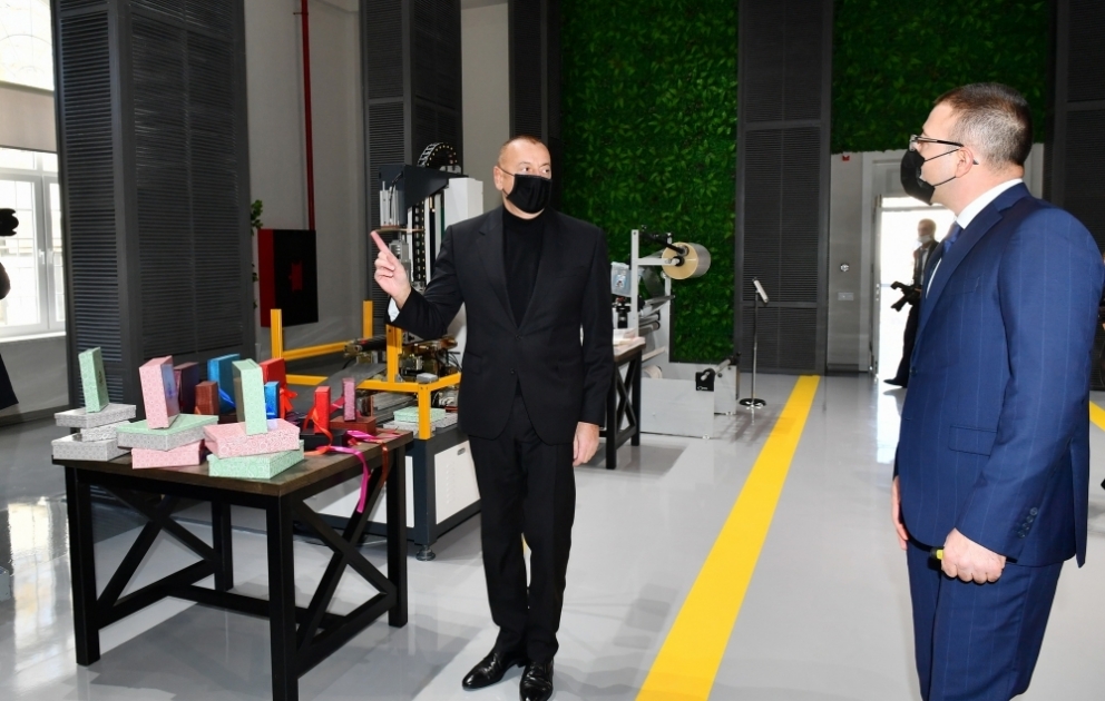 Guba ABAD Factory enterprise for production of packaging inaugurated VIDEO
