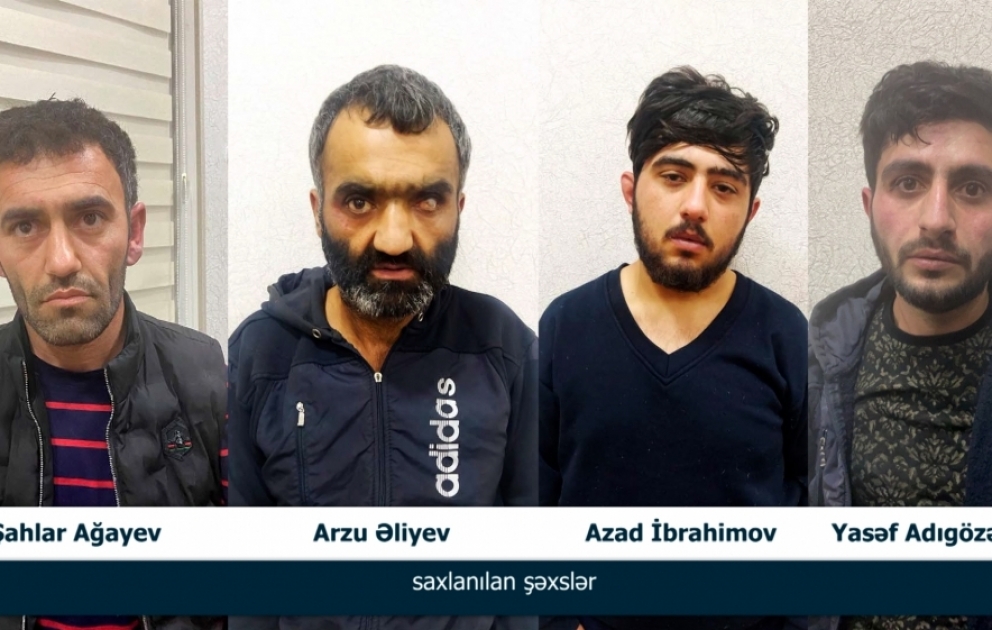 Xəzər rayonunda on avtomobilin akkumulyatorlarını oğurlayan şəxslər saxlanılıblar VİDEO