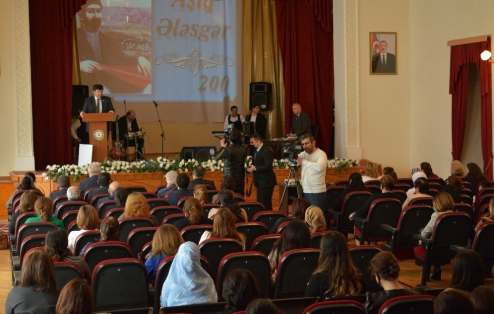 Siyəzəndə Aşıq Ələsgərin anadan olmasının 200 illiyi qeyd edilib VİDEO