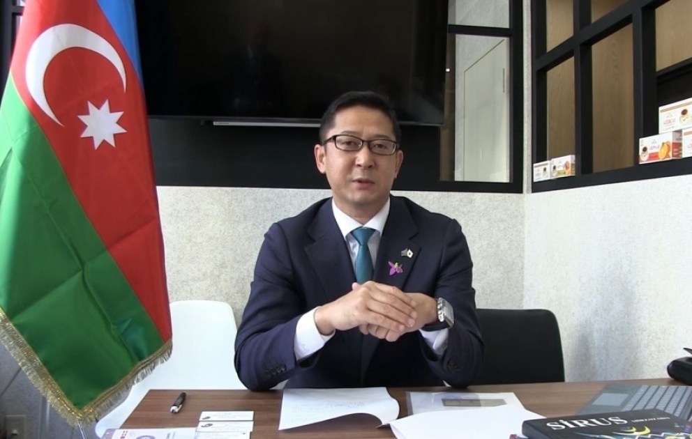 Taro Savada: Qarabağda bərpa və quruculuq işlərinə qatılmağı planlaşdırırıq VİDEO