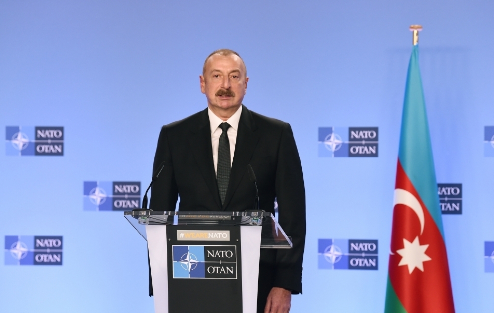Prezident İlham Əliyev: Azərbaycan NATO-nun etibarlı tərəfdaşı olduğunu sübuta yetirib VİDEO