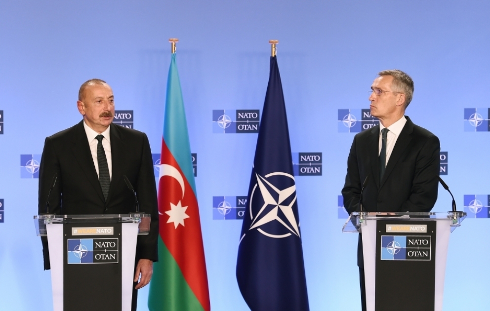 Yens Stoltenberq: Uzun illər ərzində NATO ilə Azərbaycan arasında güclü əməkdaşlıq olub VİDEO