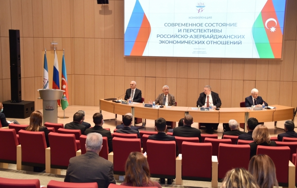 Bakıda Rusiya-Azərbaycan iqtisadi əlaqələrinin hazırkı vəziyyəti və perspektivləri mövzusunda konfrans keçirilir VİDEO