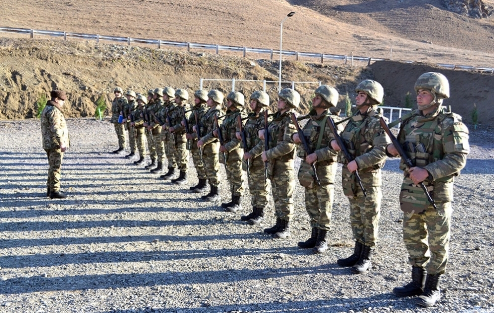 Military facilities commissioned in Kalbajar and Lachin districts VIDEO