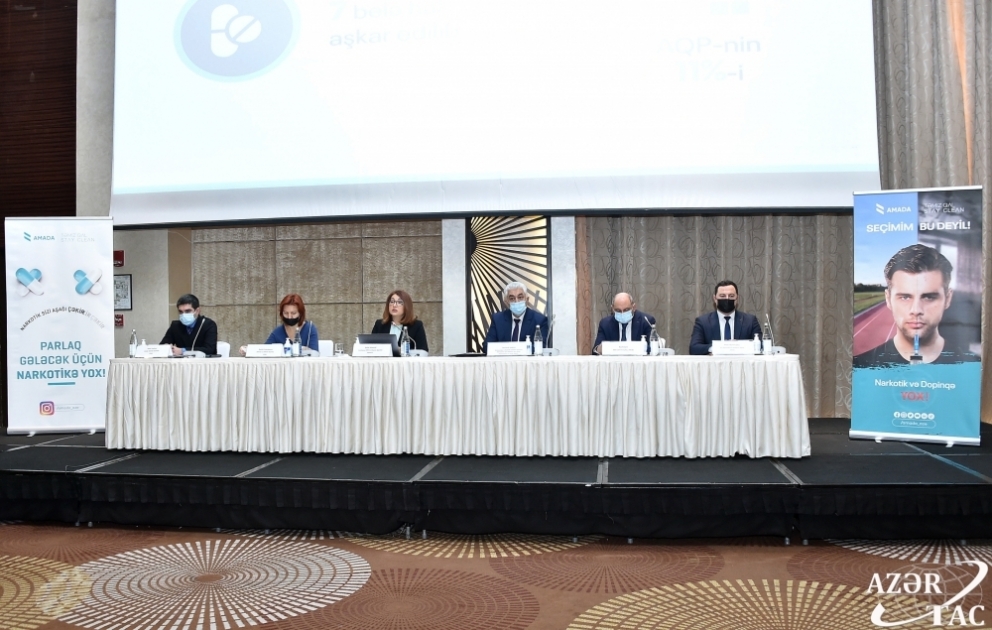 AMADA “Parlaq gələcək üçün narkotikə yox” mövzusunda tədbir keçirib VİDEO
