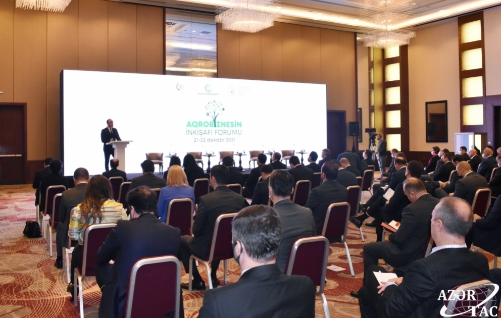 Bakıda Aqrobiznesin İnkişafı Forumu keçirilir VİDEO