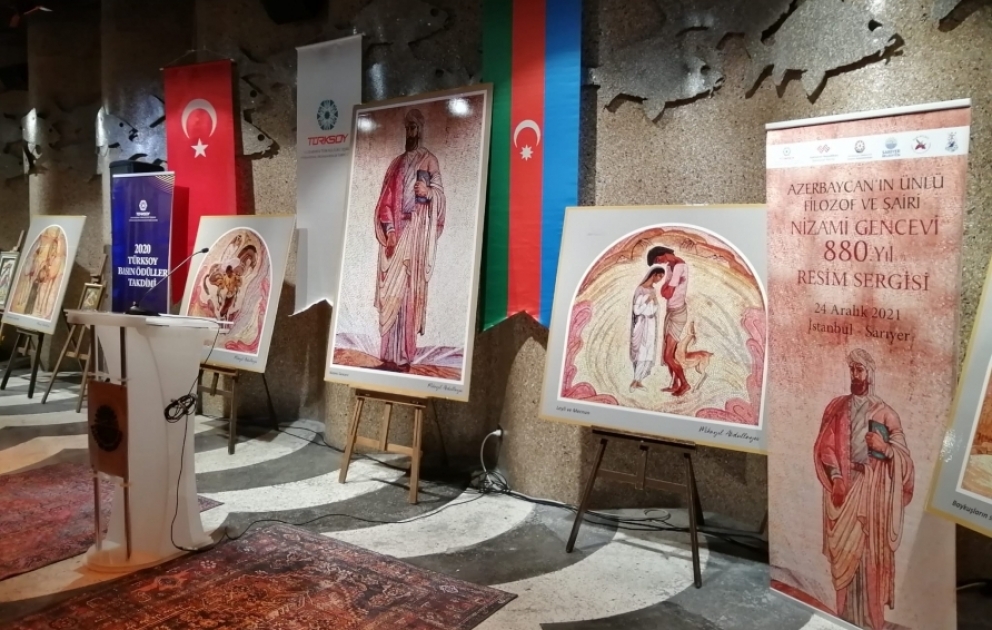 İstanbulda Nizami Gəncəvinin 880 illik yubileyi münasibətilə tamaşa nümayiş olunub VİDEO