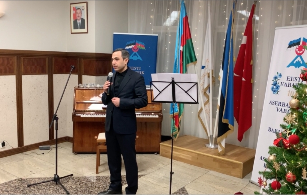 Estoniyada Dünya Azərbaycanlılarının Həmrəyliyi Günü qeyd olunub VİDEO