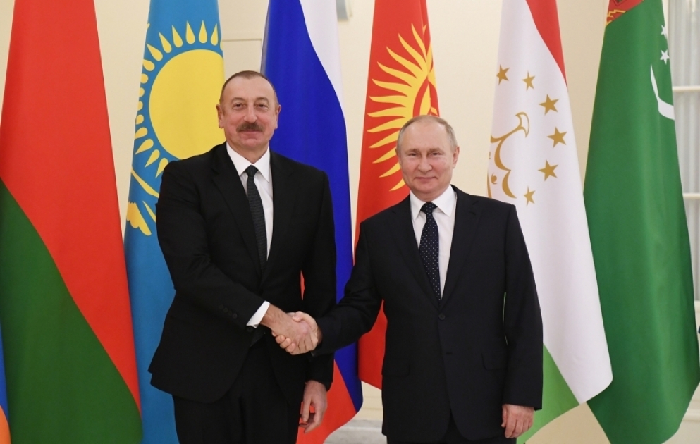 Sankt-Peterburqda MDB dövlət başçılarının qeyri-rəsmi görüşü keçirilib YENİLƏNİB-1 VİDEO