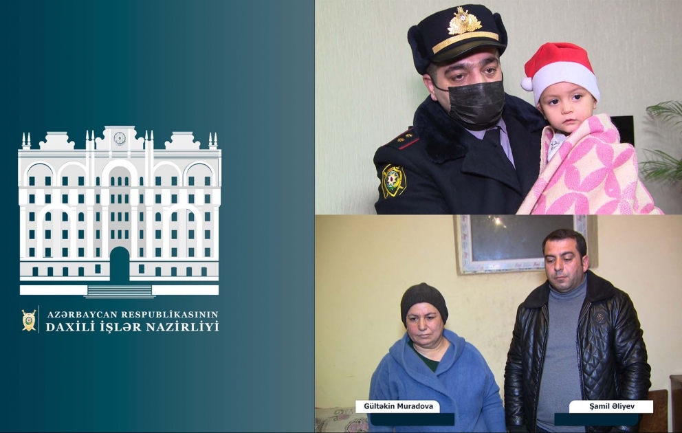 Sabunçu rayonunda iki yaşlı uşağın oğurlanması ilə bağlı cinayət işi başlanıb VİDEO