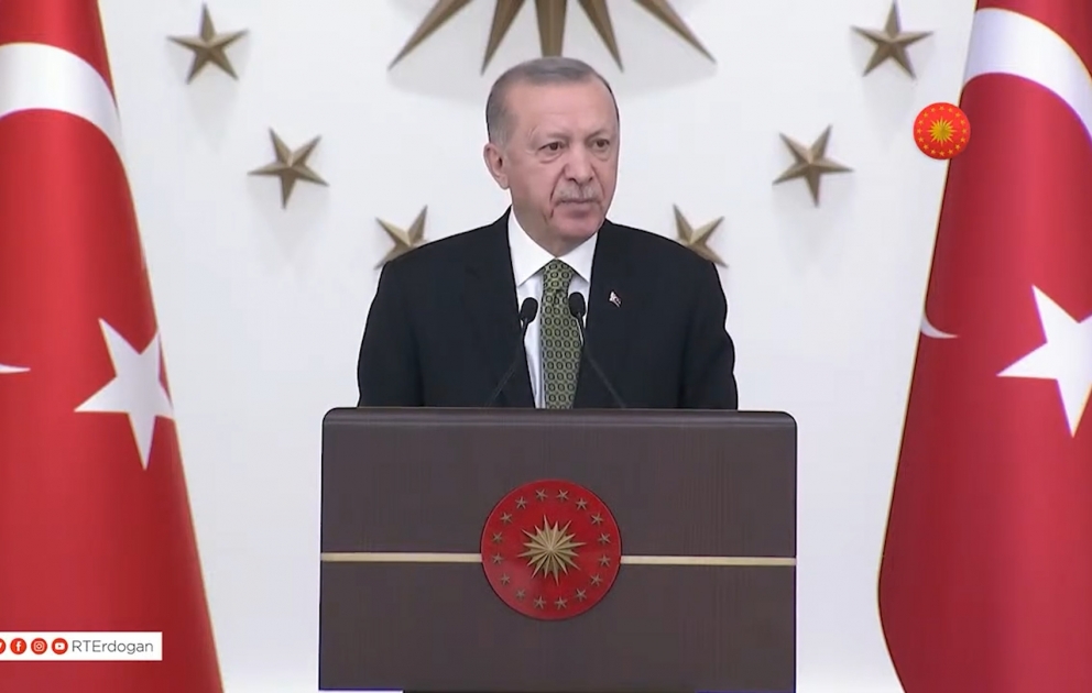 Türkiyə Prezidenti: Ermənistanın bölgədə yaranmış sülh fürsətini dəyərləndirərək Azərbaycanla faydalı əlaqələr qurması mühüm əhəmiyyət kəsb edir VİDEO