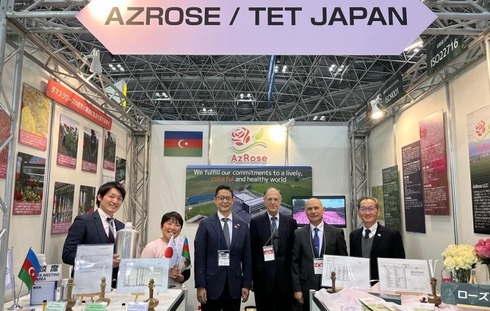 Yaponiyada keçirilən “Cosme Week Tokyo” beynəlxalq sərgisində Azərbaycanı “AzRose” şirkəti təmsil edir VİDEO
