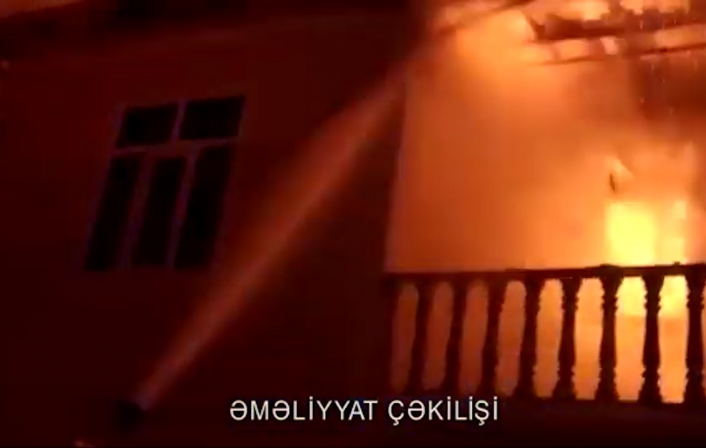 FHN: Ötən sutka 35 halda qəza-xilasetmə əməliyyatları həyata keçirilib VİDEO