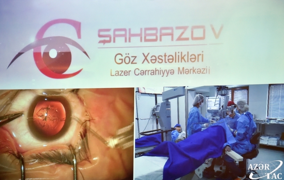 Bakıda ilk dəfə olaraq “Xəzərin gözü” oftalmoloji seminar keçirilib VİDEO