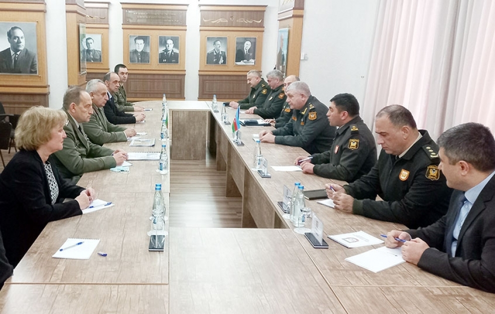 В Военной академии состоялась встреча с болгарской делегацией ВИДЕО