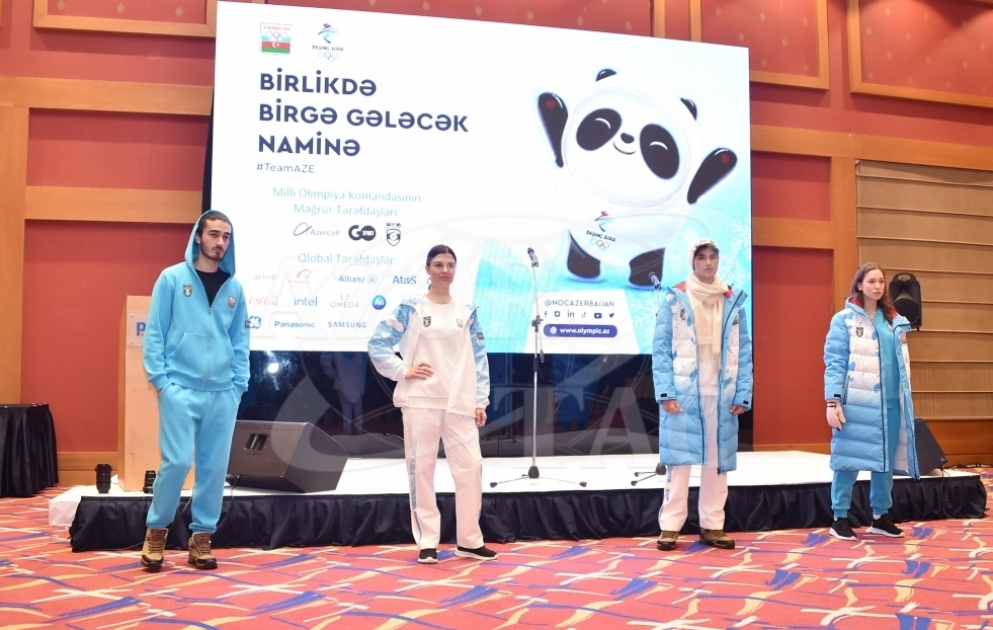Azərbaycanın Olimpiya komandasının “Pekin-2022”də istifadə edəcəyi idman geyimi təqdim olunub VİDEO