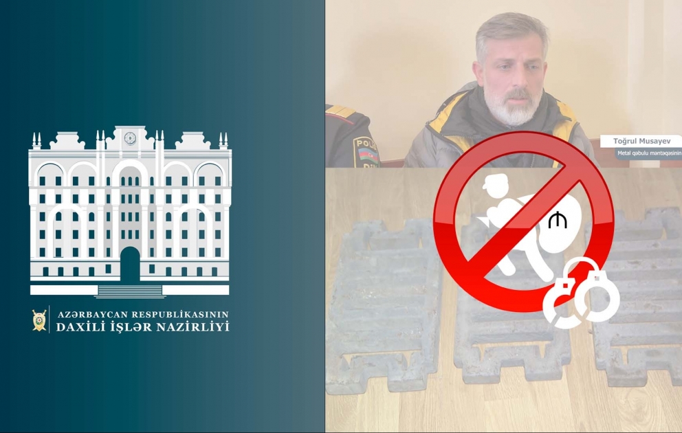 Xəzər rayonunda oğurluq dəmir barmaqlıqları alan metal qəbulu məntəqəsinin sahibi istintaqa cəlb edilib VİDEO