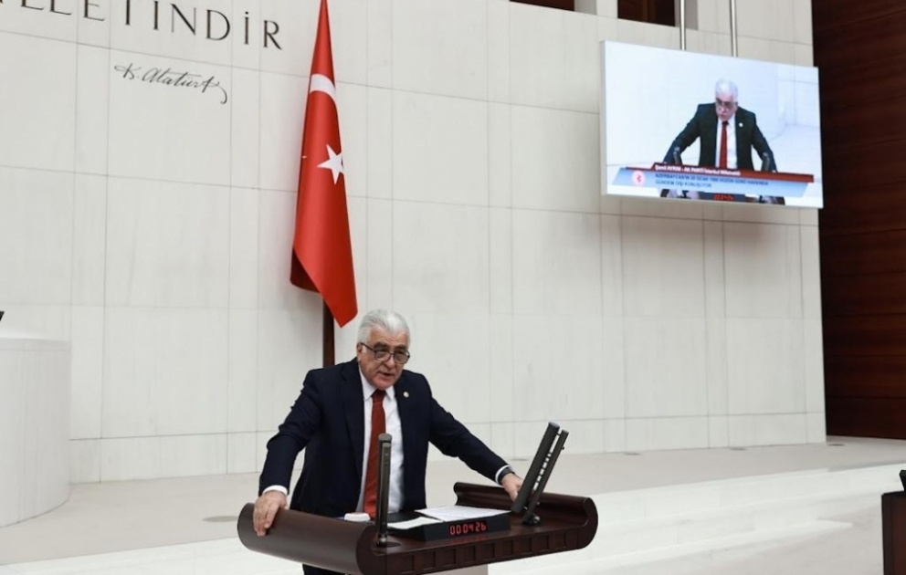 Türkiyə parlamentində 20 Yanvar faciəsi ilə bağlı bəyanat oxunub VİDEO
