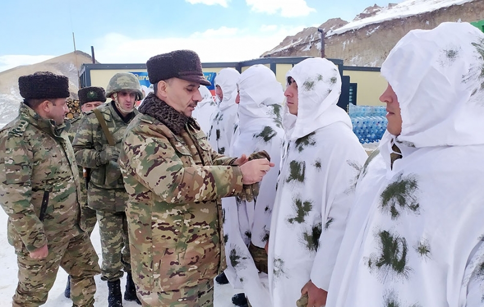 Provision of Azerbaijani Army units stationed in liberated territories is being improved, Defense Ministry VIDEO